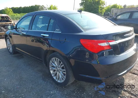 2012 Chrysler 200 Limited из США, поврежденный, VIN 1C3CCBCB6CN123262